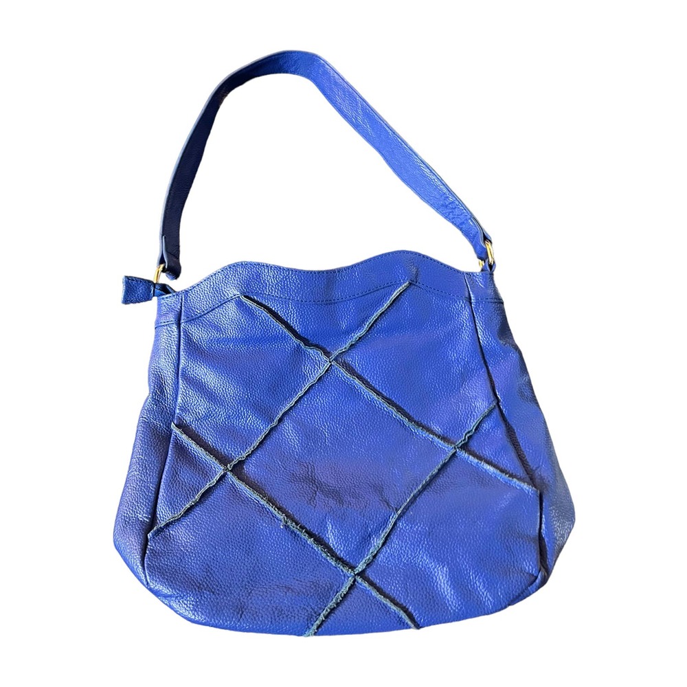 Nyla Noor blue shoulder handbag
